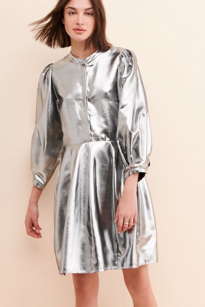 Just Female Silvana Shine Mini Dress