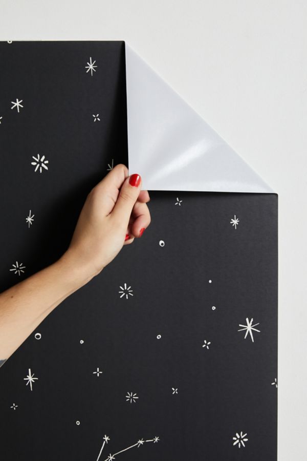 Slide View: 3: Hand Drawn Stars Removable Wallpaper