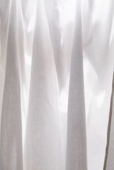 Slide View: 2: Solid Café Curtain Set