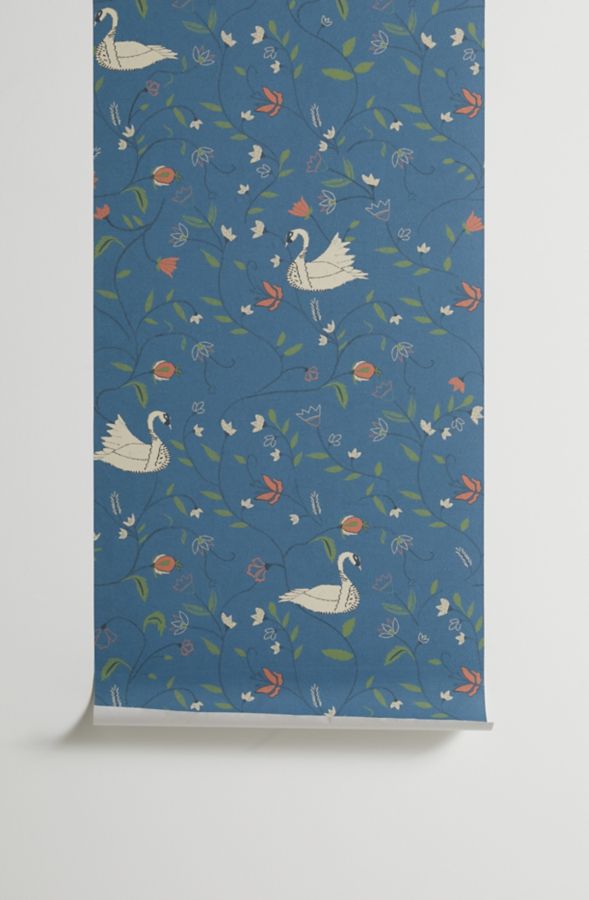 Slide View: 2: Swan Removable Wallpaper