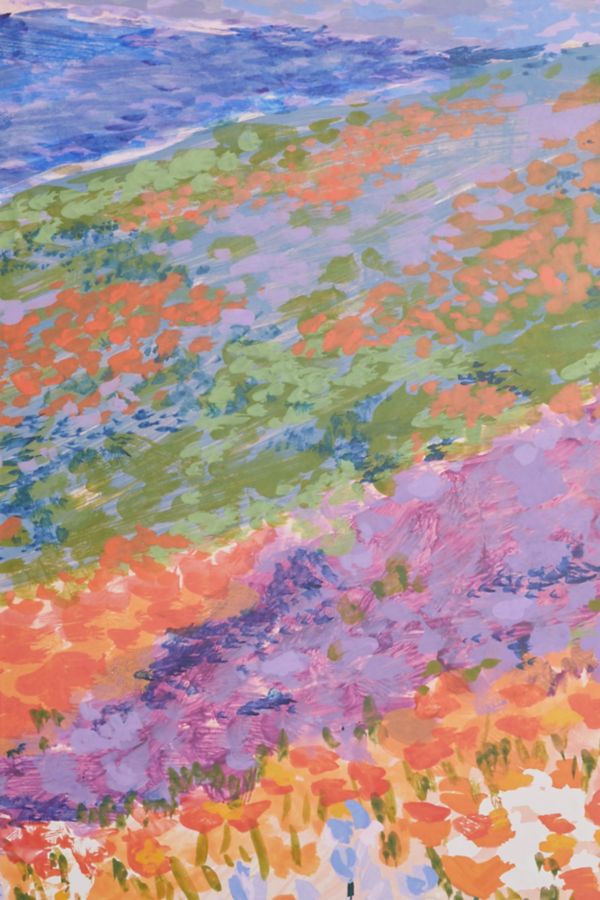 Slide View: 3: Superbloom Mural Removable Wallpaper