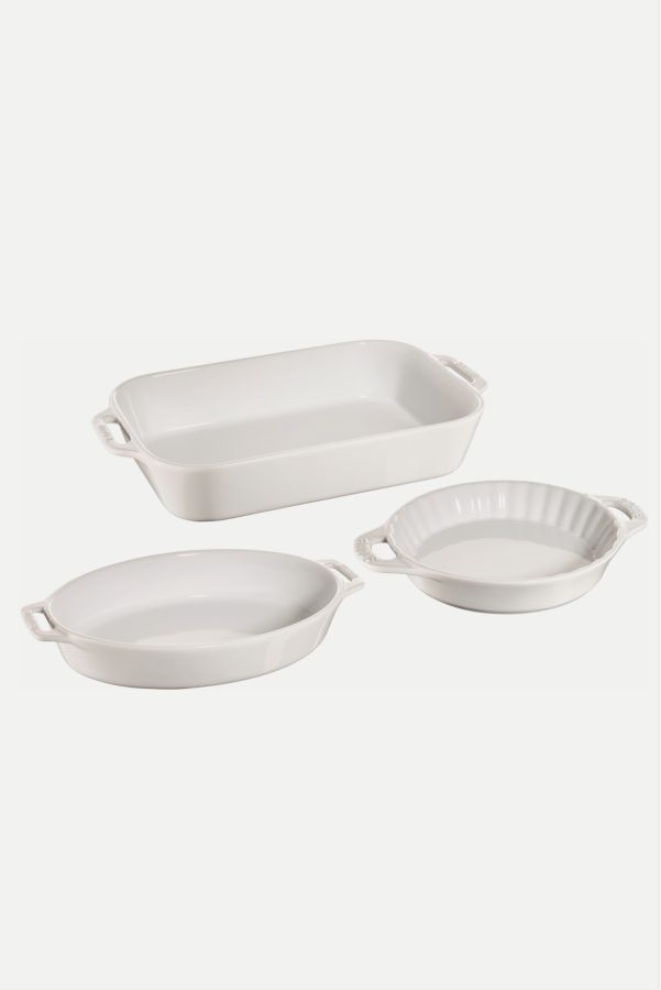 Slide View: 3: Staub Ceramics 3-pc Mixed Baking Dish Set