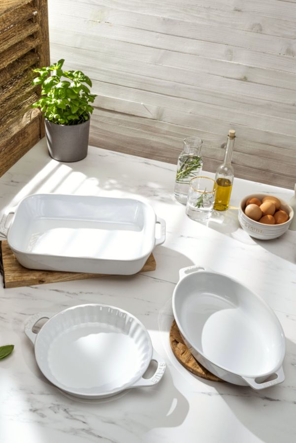 Slide View: 1: Staub Ceramics 3-pc Mixed Baking Dish Set