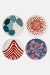 Thumbnail View 1: Third Drawer Down Blue Circles Bone China Plates x Louise Bourgeois