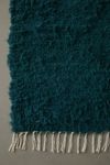 Thumbnail View 4: Solid Woven Shag Rag Rug