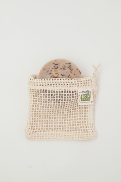 ECOBAGS 100% Organic Cotton Soap Saver Bag