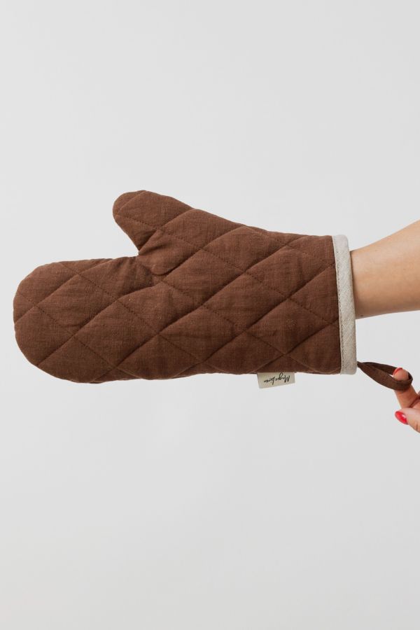 Slide View: 3: MagicLinen Linen Oven Mitt