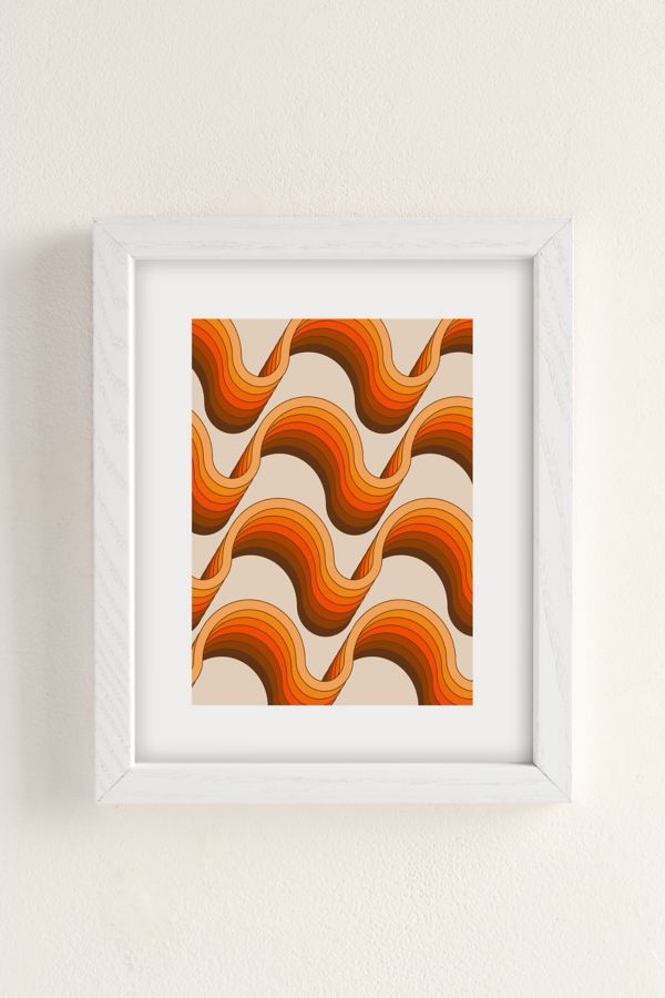 Slide View: 2: Circa 78 Designs Golden Ribbons Art Print