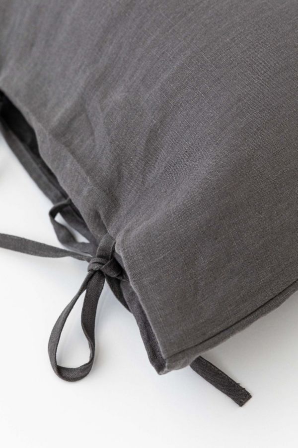 Slide View: 2: MagicLinen Linen Pillowcase With Ties