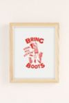 Thumbnail View 2: The Whiskey Ginger Bring Your A** Kicking Boots Art Print