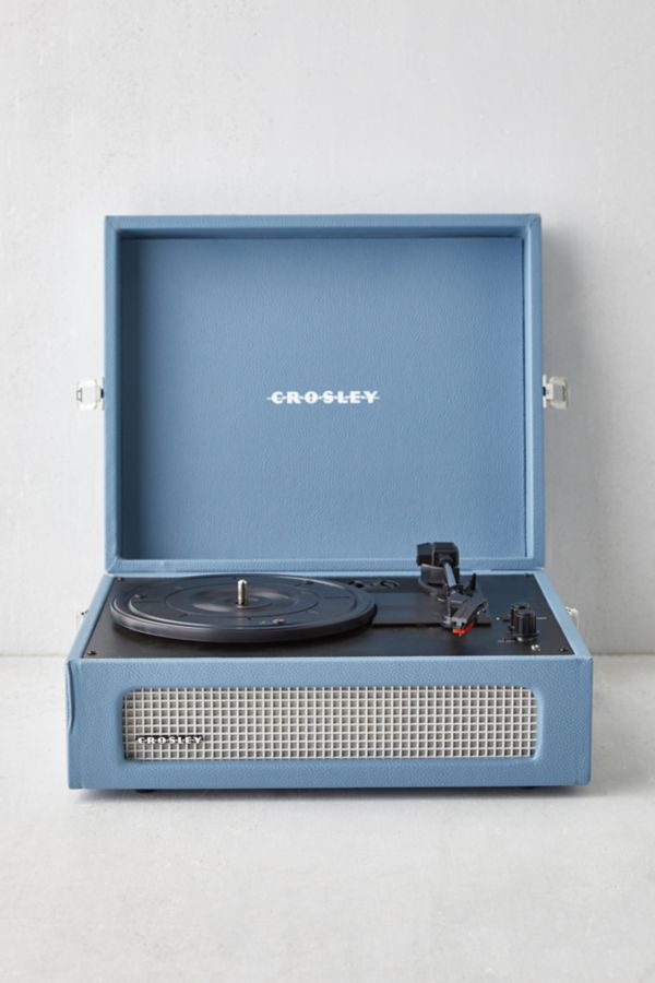 Slide View: 2: Crosley Voyager Bluetooth Record Player