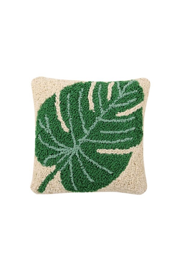 Slide View: 2: Lorena Canals Monstera Throw Pillow