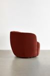 Thumbnail View 3: Dover Velvet Swivel Chair