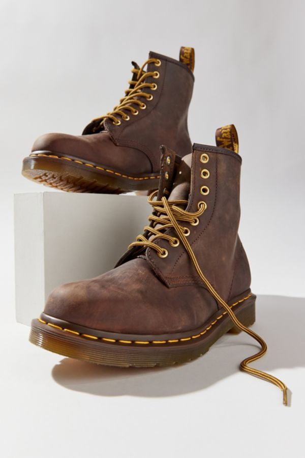 Slide View: 1: Dr. Martens Women's 1460 Crazy Horse Leather Boot