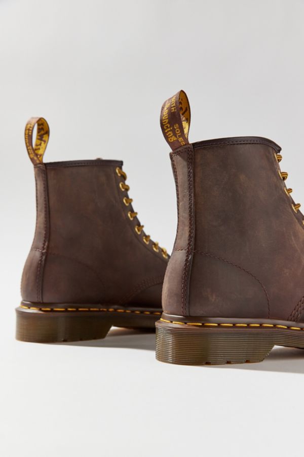 Slide View: 4: Dr. Martens Women's 1460 Crazy Horse Leather Boot