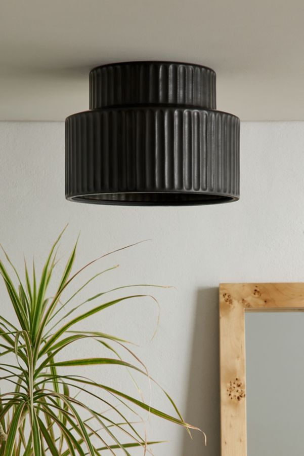 Slide View: 2: Tristan Flush Mount Light