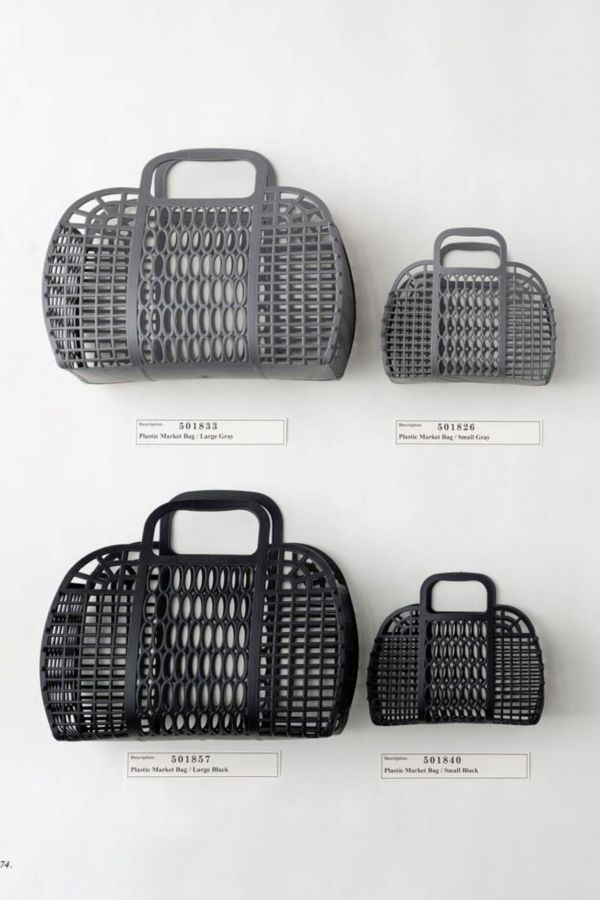 Slide View: 6: Puebco Plastic Mesh Market Tote Bag