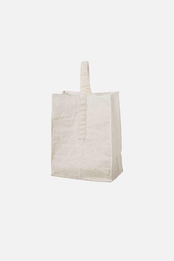 Slide View: 2: Puebco Waxed Cotton Reusable Grocery Bag With Handle