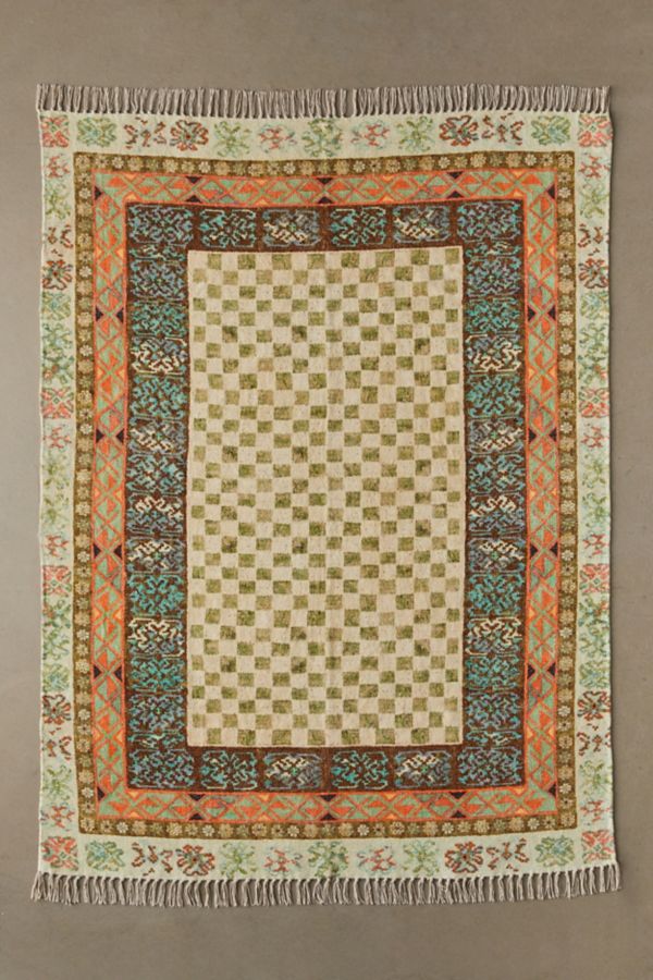 Slide View: 1: Devora Digital Printed Chenille Rug