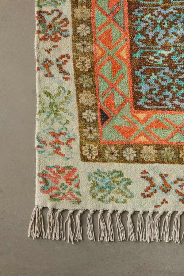 Slide View: 4: Devora Digital Printed Chenille Rug