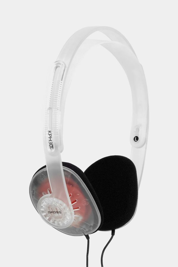 Slide View: 1: Koss KPH30icl Clear On-Ear Headphones