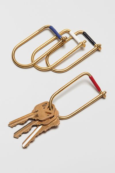 Craighill Wilson Brass Keyring