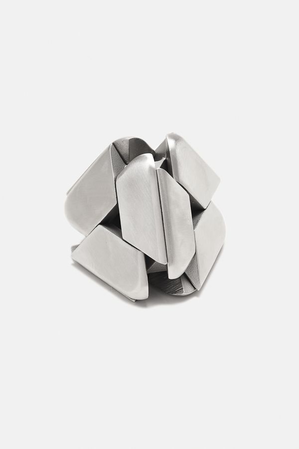 Slide View: 2: Craighill Tetra Solid Stainless Steel Puzzle