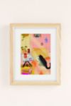 Thumbnail View 2: Mala Hora Well Read Coffee Cat Art Print