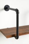 Thumbnail View 4: Black Industrial Pipe Bracket Wall Shelf