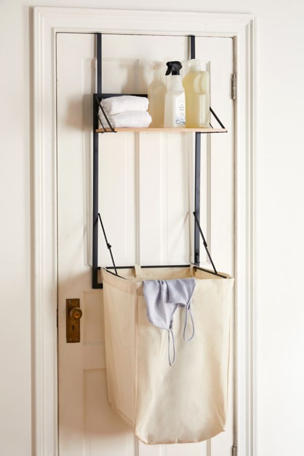 Slide View: 1: Over-The-Door Laundry Hamper