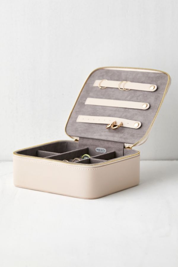 Slide View: 4: Mele and Co Shiloh Travel Jewelry Case