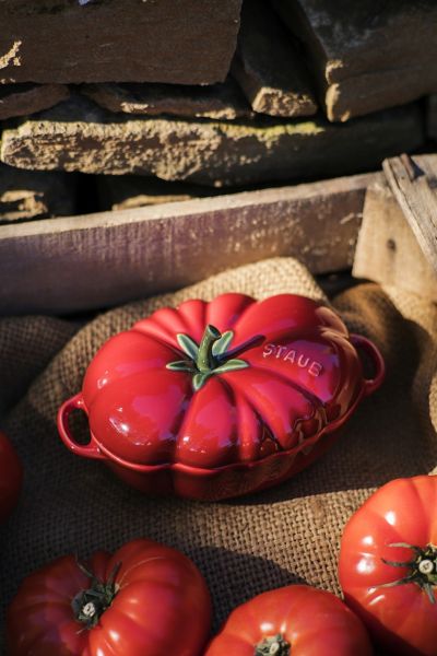 Staub Ceramic 16-oz Petite Tomato Cocotte Baking Dish