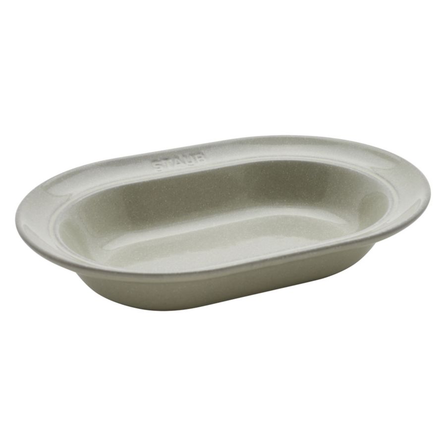 Slide View: 3: Staub Ceramic Dinnerware 10-inch Oval Stoneware Serving Dish