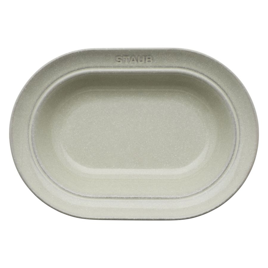 Slide View: 4: Staub Ceramic Dinnerware 10-inch Oval Stoneware Serving Dish