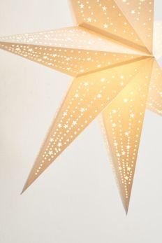 Slide View: 6: 7-Point Star Paper Lantern