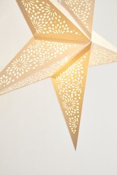 Slide View: 4: 5-Point Star Paper Lantern