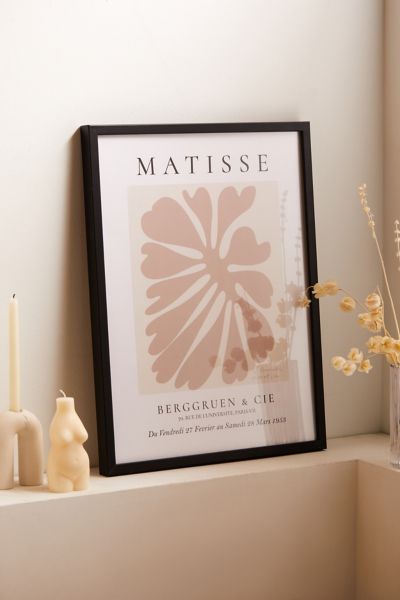 Affiche reproduction artistique avec découpes modernes Matisse par Juli-Julia