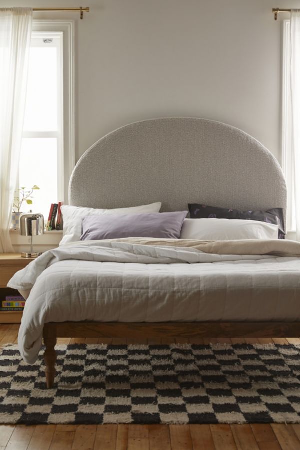 Slide View: 1: Sandra Boucle Headboard