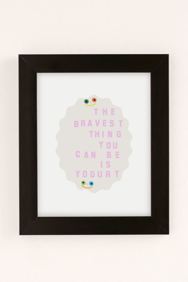 Slide View: 1: Katie Kimmel Brave Yogurt Art Print