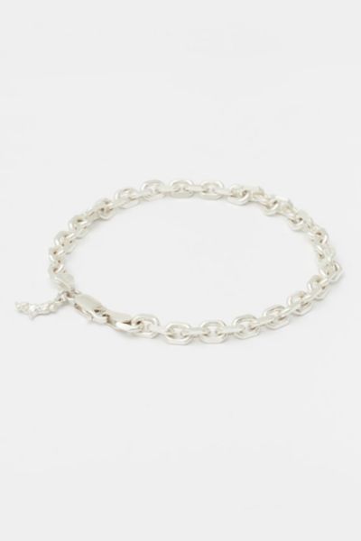 Deux Lions Jewelry Diamond Cut Chain Bracelet in Silver