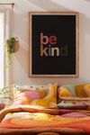 Thumbnail View 1: Eveline Be Kind Colors Rainbow Art Print