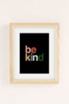 Thumbnail View 2: Eveline Be Kind Colors Rainbow Art Print