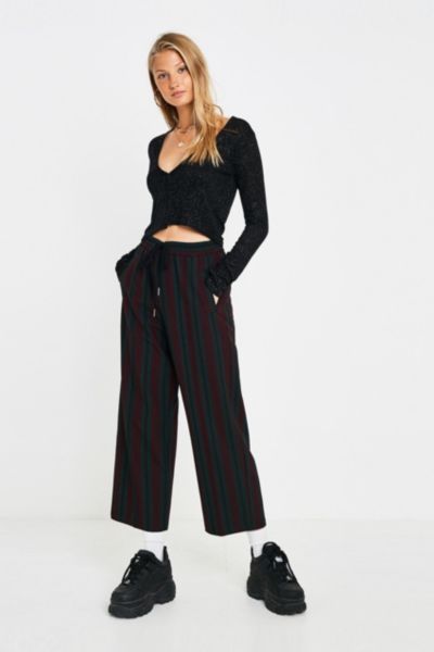 UO Striped Pull-On Pant | Urban Outfitters