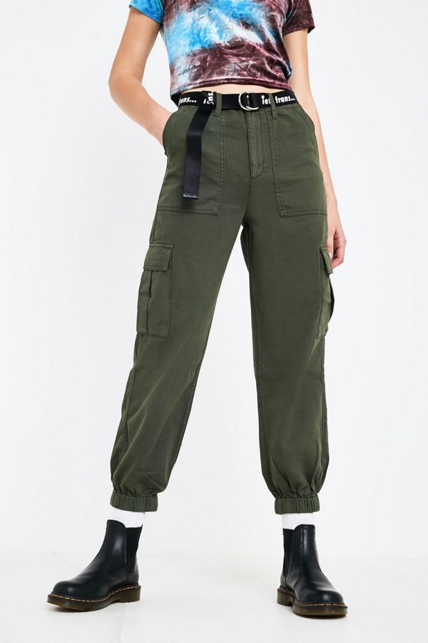 UO Khaki Green Cargo Pant Urban Outfitters