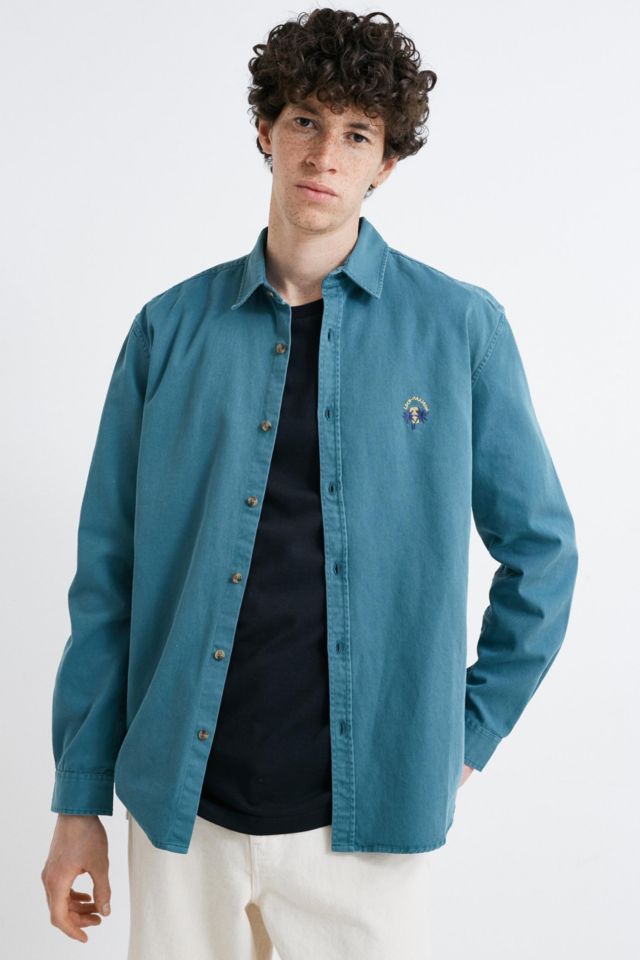 UO Twill Button-Down Shirt | Urban Outfitters