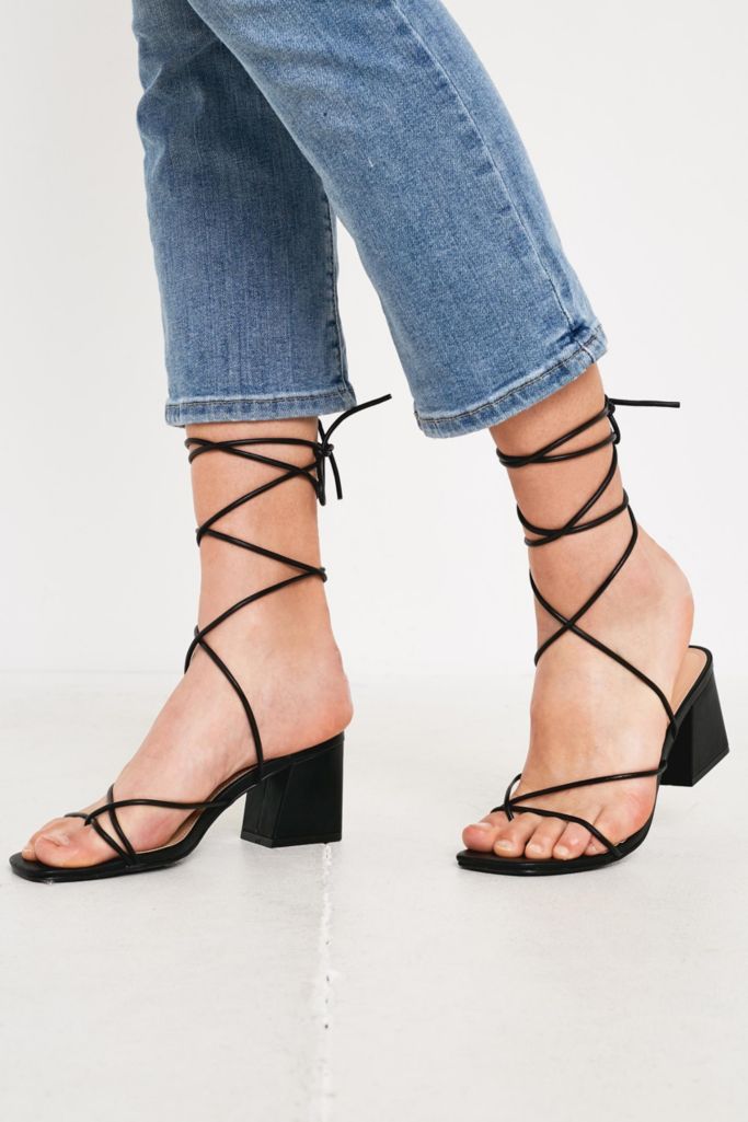 UO Ana Strappy Heeled Sandal | Urban Outfitters