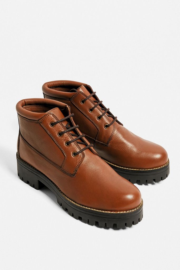 UO Bree Low LaceUp Boot Urban Outfitters