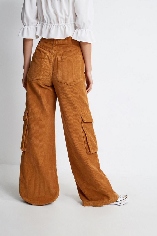 bdg blaine corduroy puddle pant