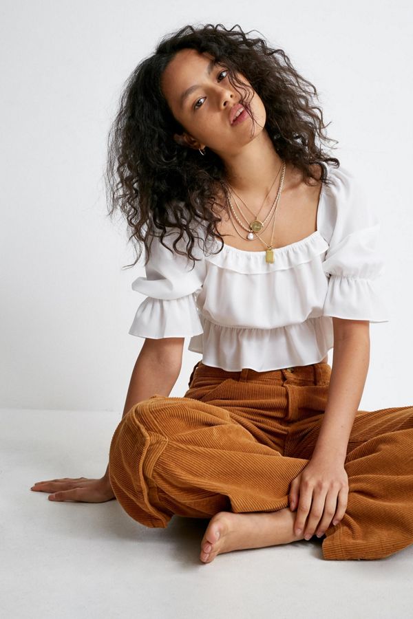 bdg blaine corduroy puddle pant
