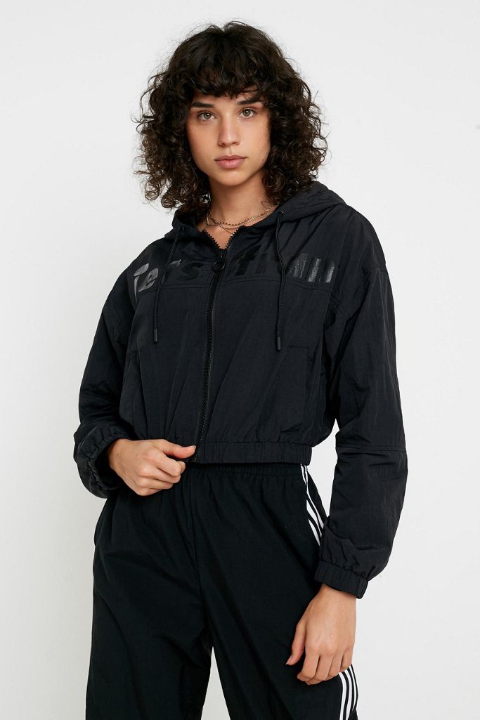 iets frans... Nylon Hooded Cropped Jacket | Urban Outfitters
